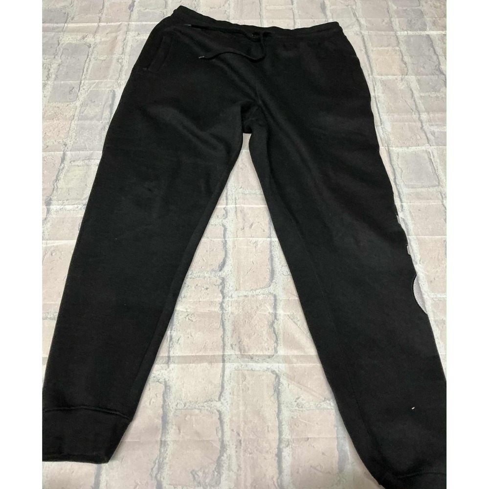 Evolution‎ In Design Black Jogger Sweatpants Mens 2XL King Graphic Logo